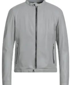 mens-light-grey-faux-leather-biker-jacket