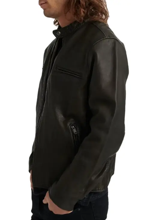 mens-snap-collar-black-faux-leather-jacket