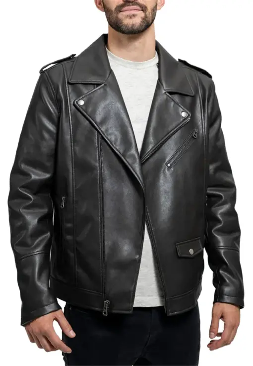 mens-vegan-black-faux-leather-jacket