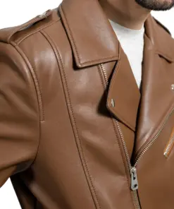 mens-vegan-brown-faux-leather-jacket