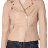 womens-beige-faux-leather-moto-jacket
