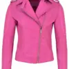 womens-brando-faux-leather-pink-jacket