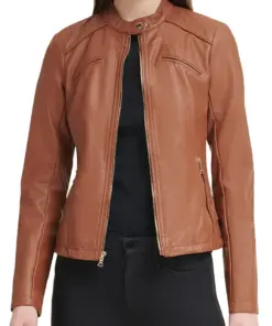 womens-cognac-faux-leather-scuba-jacket