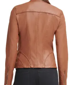 womens-cognac-faux-leather-scuba-jacket