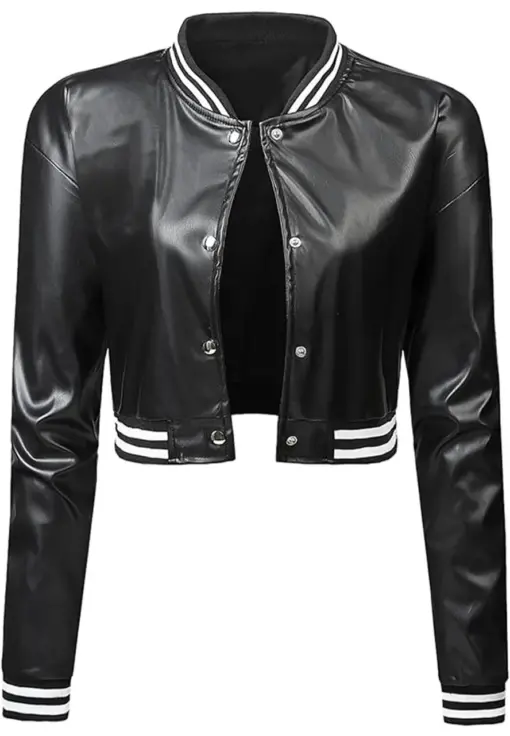womens-varsity-bomber-black-faux-leather-short-jacket